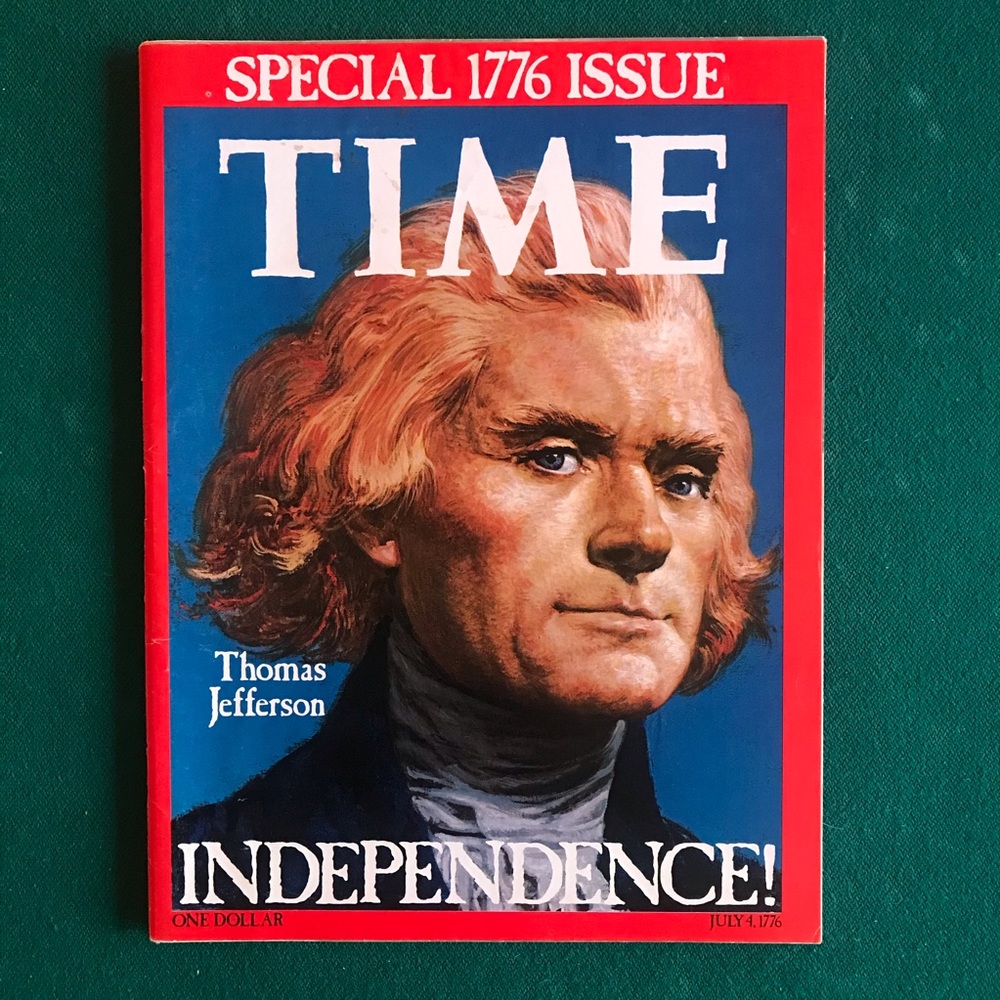 Rare special 1776 issue of Time magazine Bicentennial Edition “Independence”